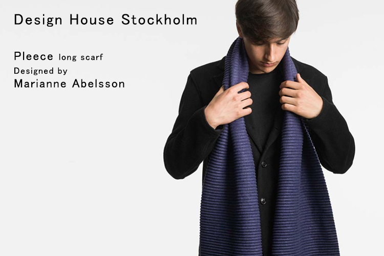 PLEECE ロングマフラー（ロングスカーフ） 送料無料 カラー：７種よりお選びください DESIGN HOUSE stockholm  デザインハウスストックホルム 誕生日 Birthday プレゼント 贈り物 - TSUJIMOTOcoffee