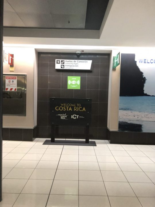 コスタリカ サンホセ空港